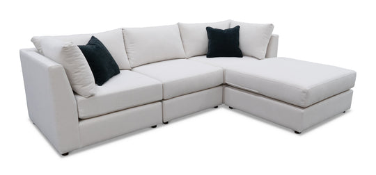 Arbutus Modular Sectional 3-Piece + Ottoman