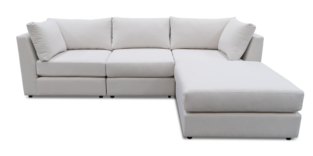 Arbutus Modular Sectional 3-Piece + Ottoman