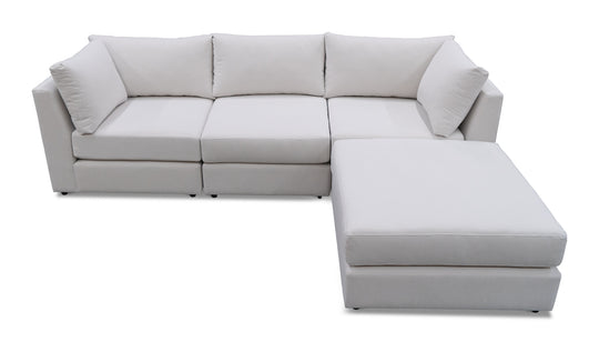 Arbutus Modular Sectional 3-Piece + Ottoman